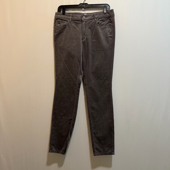 LOFT Denim - LOFT Women's Corduroy Straight Leg Jeans - Gray